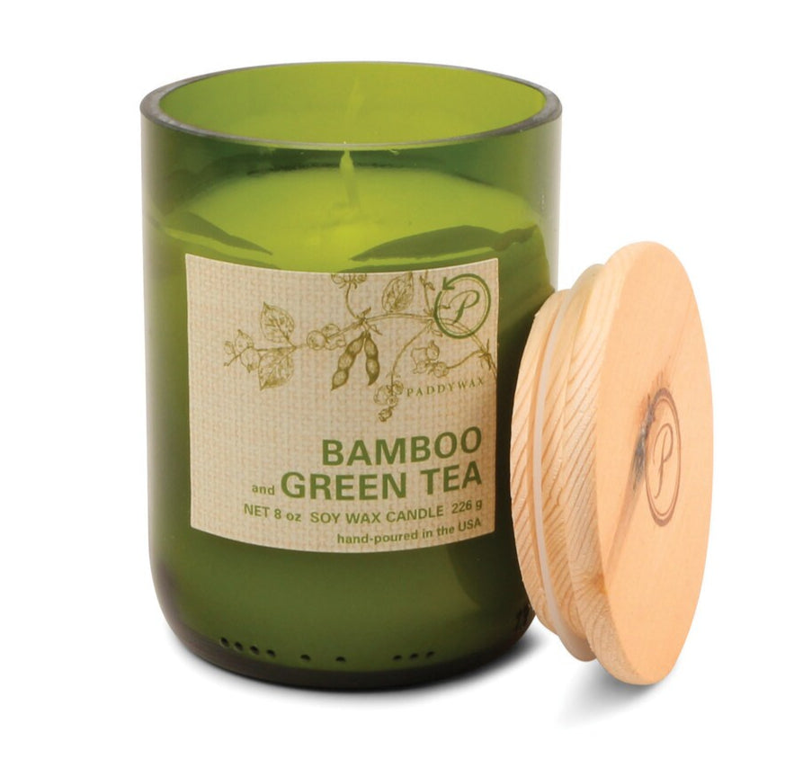 Eco Green - Bamboo & Green Tea Soy Candle