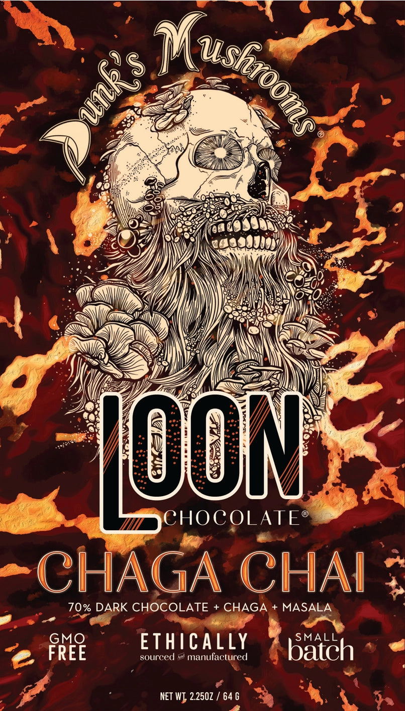 Loon Chocolate - Chaga Chai Dark Chocolate