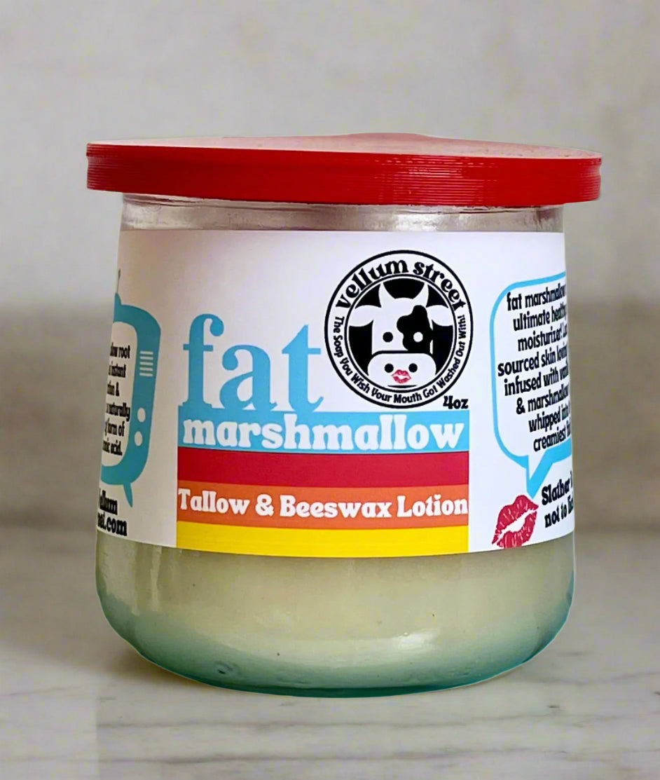 Fat Marshmallow Tallow & Beeswax Solid Lotion