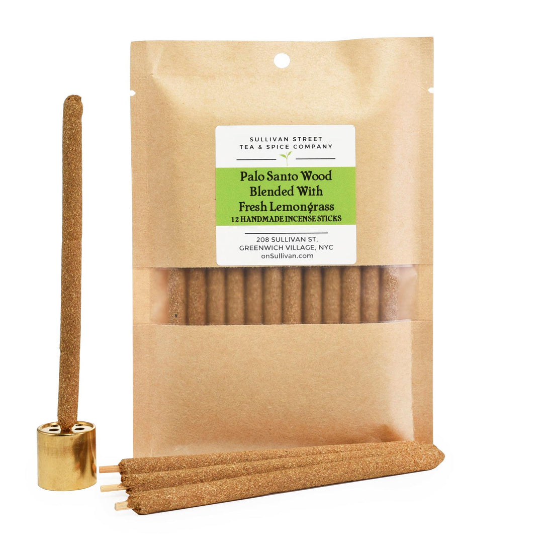 Handmade Incense Sticks - Palo Santo Wood & Lemongrass