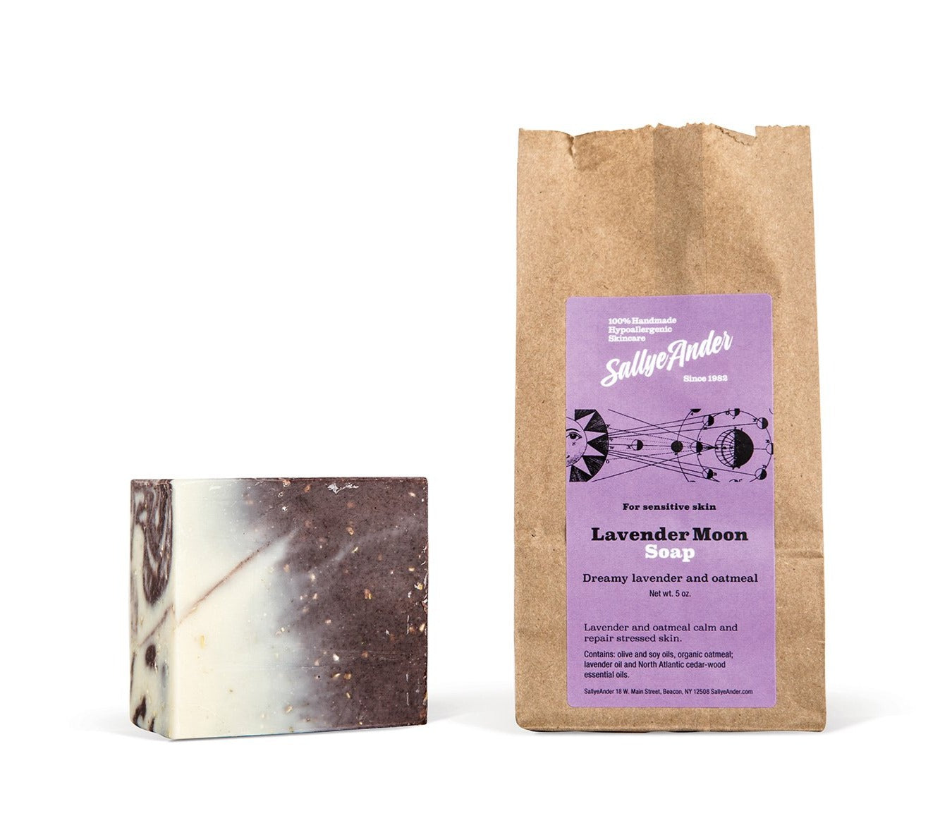 Lavender Moon Swirl Soap🌖 - Sullivan Street Tea & Spice Company