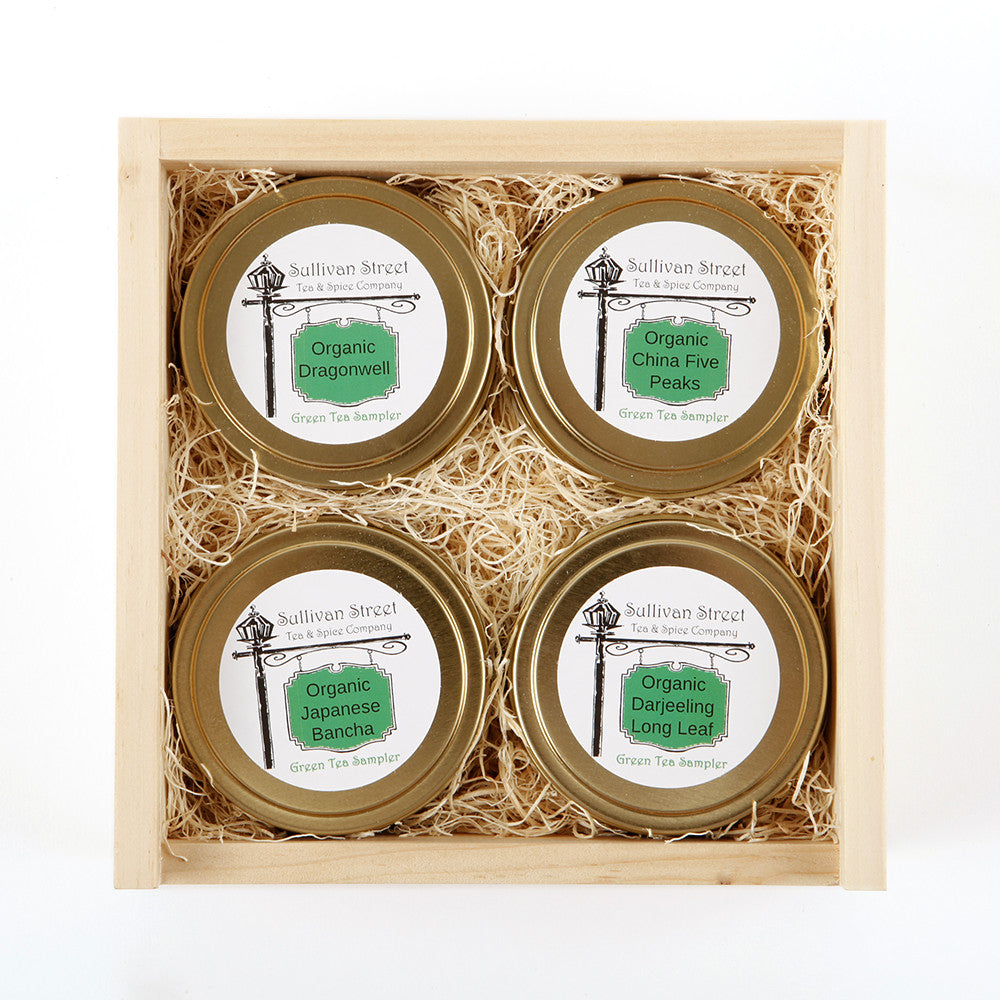 Green Tea Sampler Box - Sullivan Street Tea & Spice Company