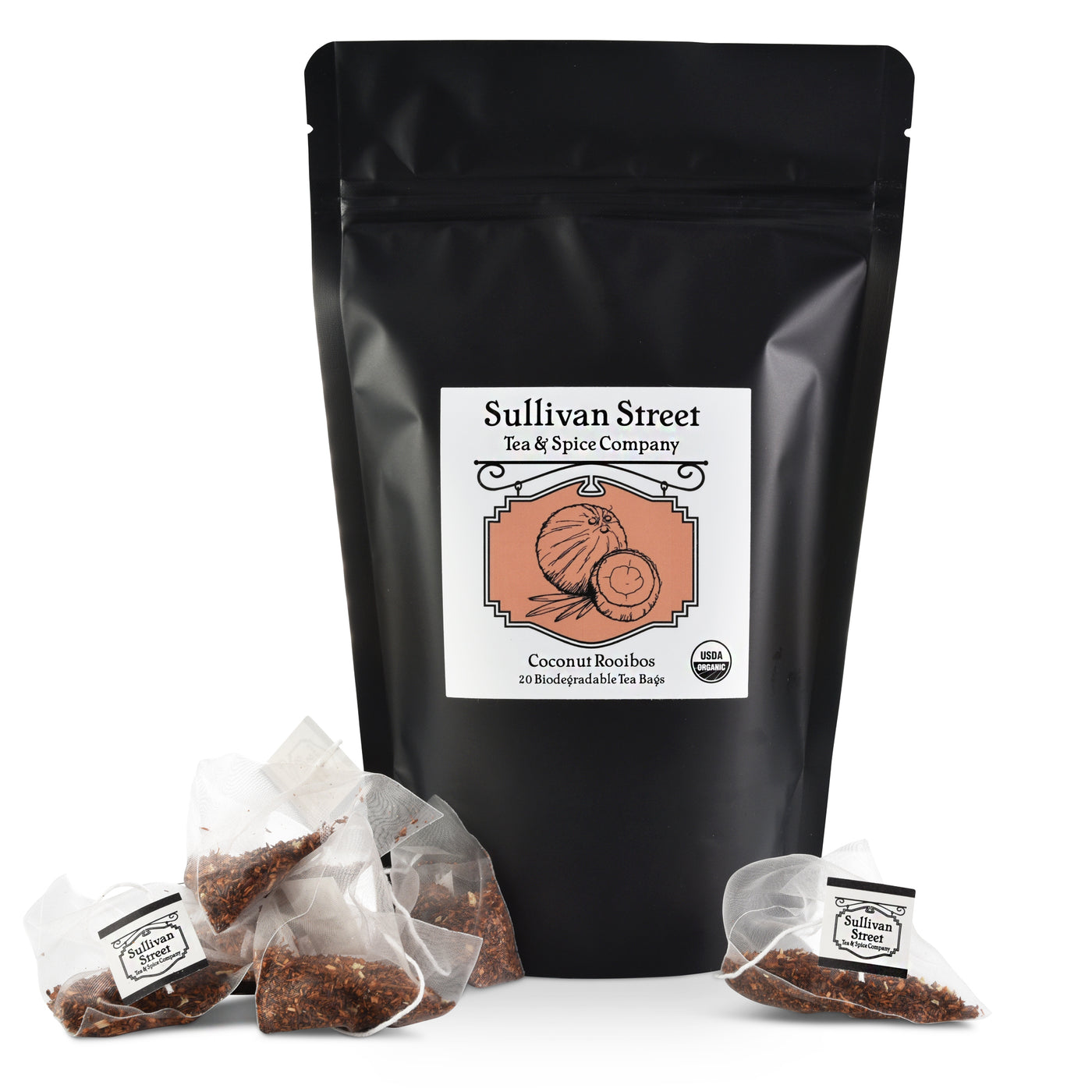 Coconut Rooibos Tea Bags🥥 - Sullivan Street Tea & Spice Company