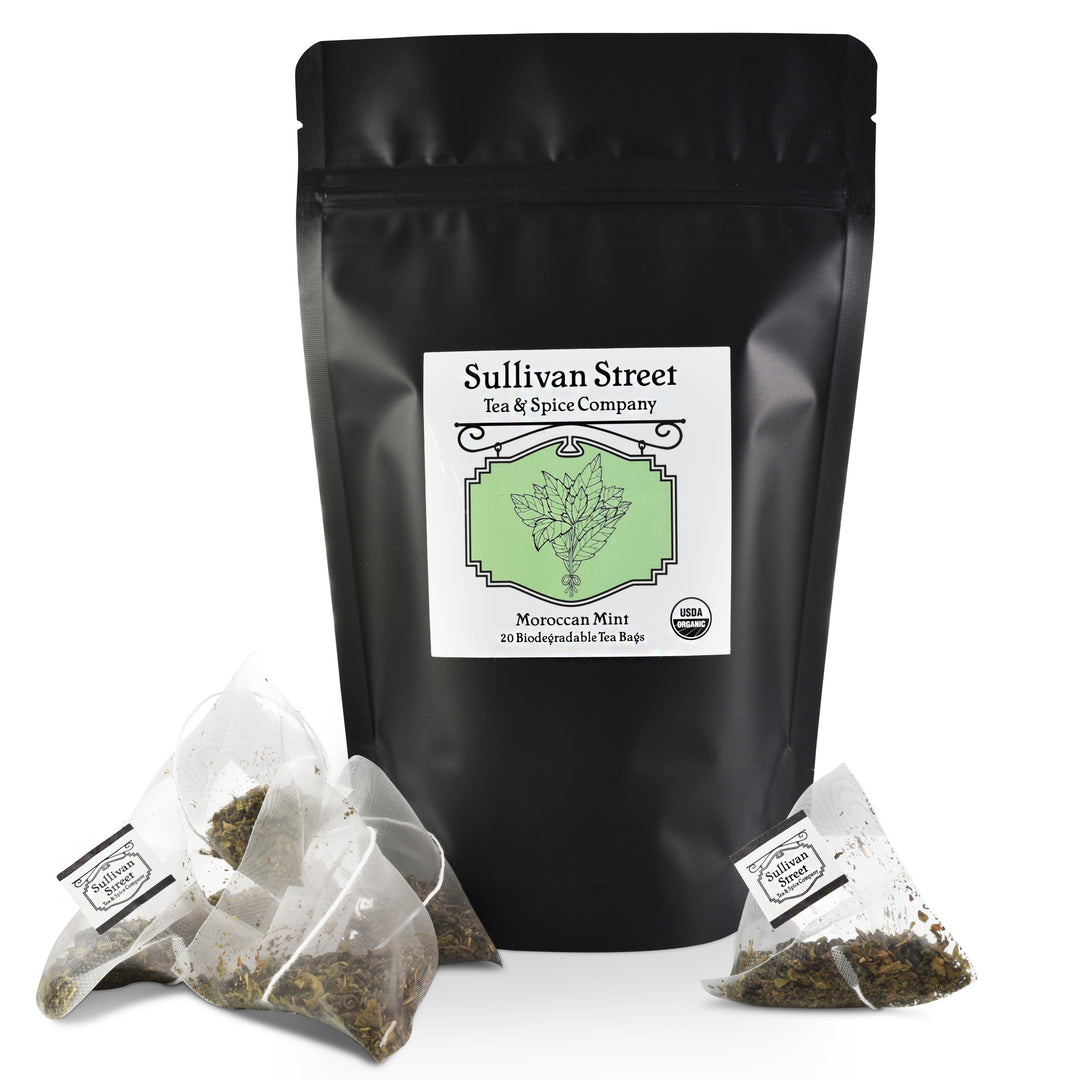 Moroccan Mint Tea Bags - Sullivan Street Tea & Spice Company