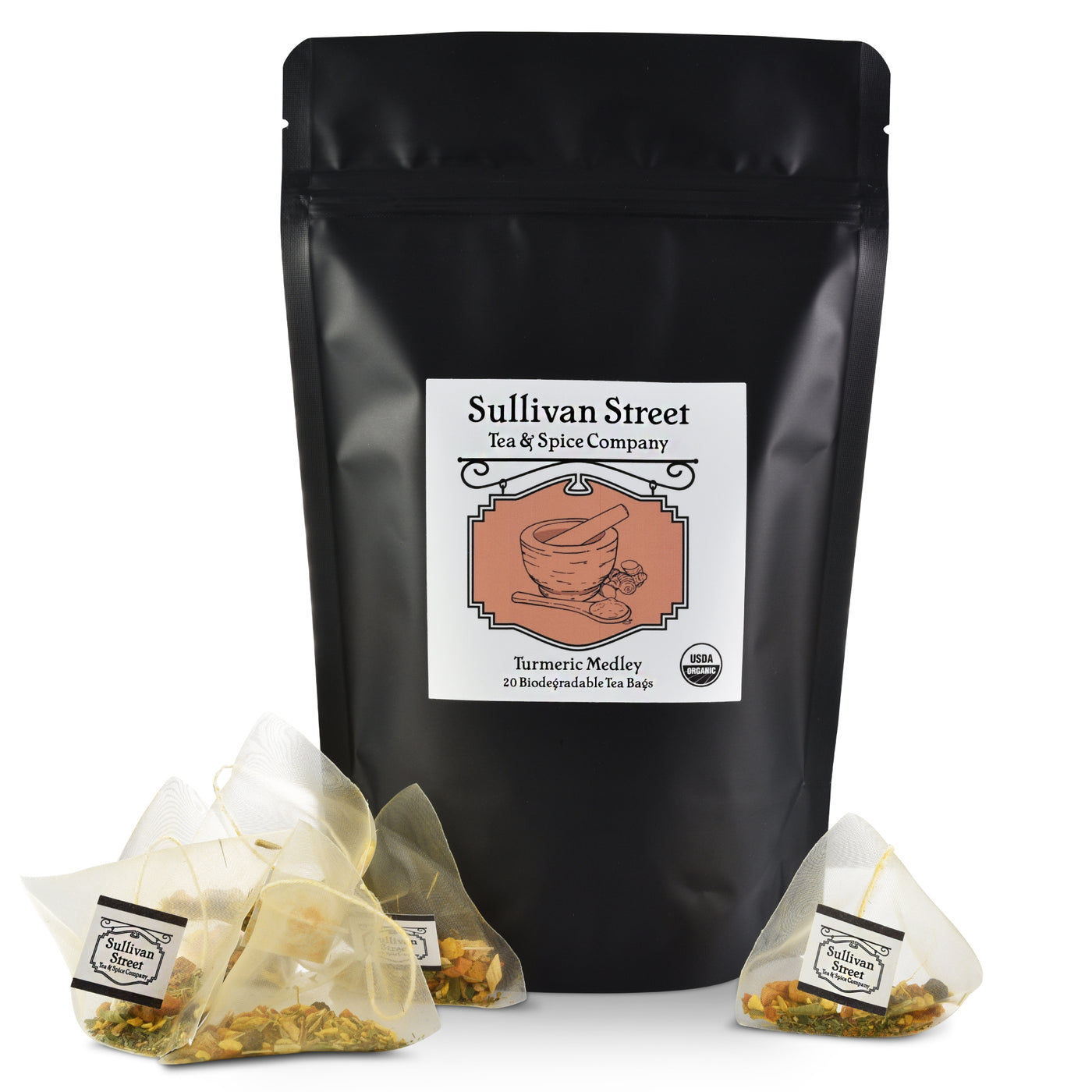 Turmeric Medley Tea Bags - Sullivan Street Tea & Spice Company