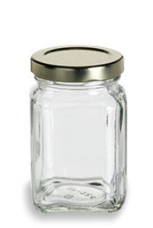 Victorian Square Glass Jar - Sullivan Street Tea & Spice Company