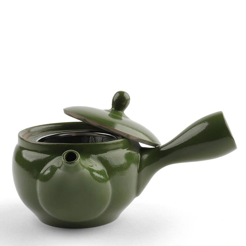 Green Glaze Kyusu Teapot