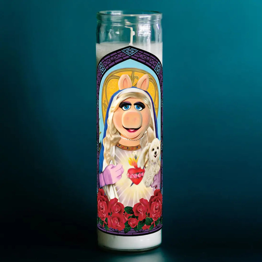 Saint Miss Piggy - Muppets Prayer Candle