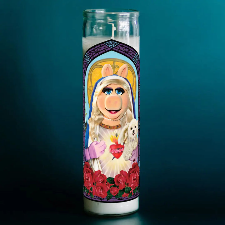 Saint Miss Piggy - Muppets Prayer Candle
