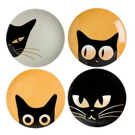 Cat Eye Dessert Plate Set