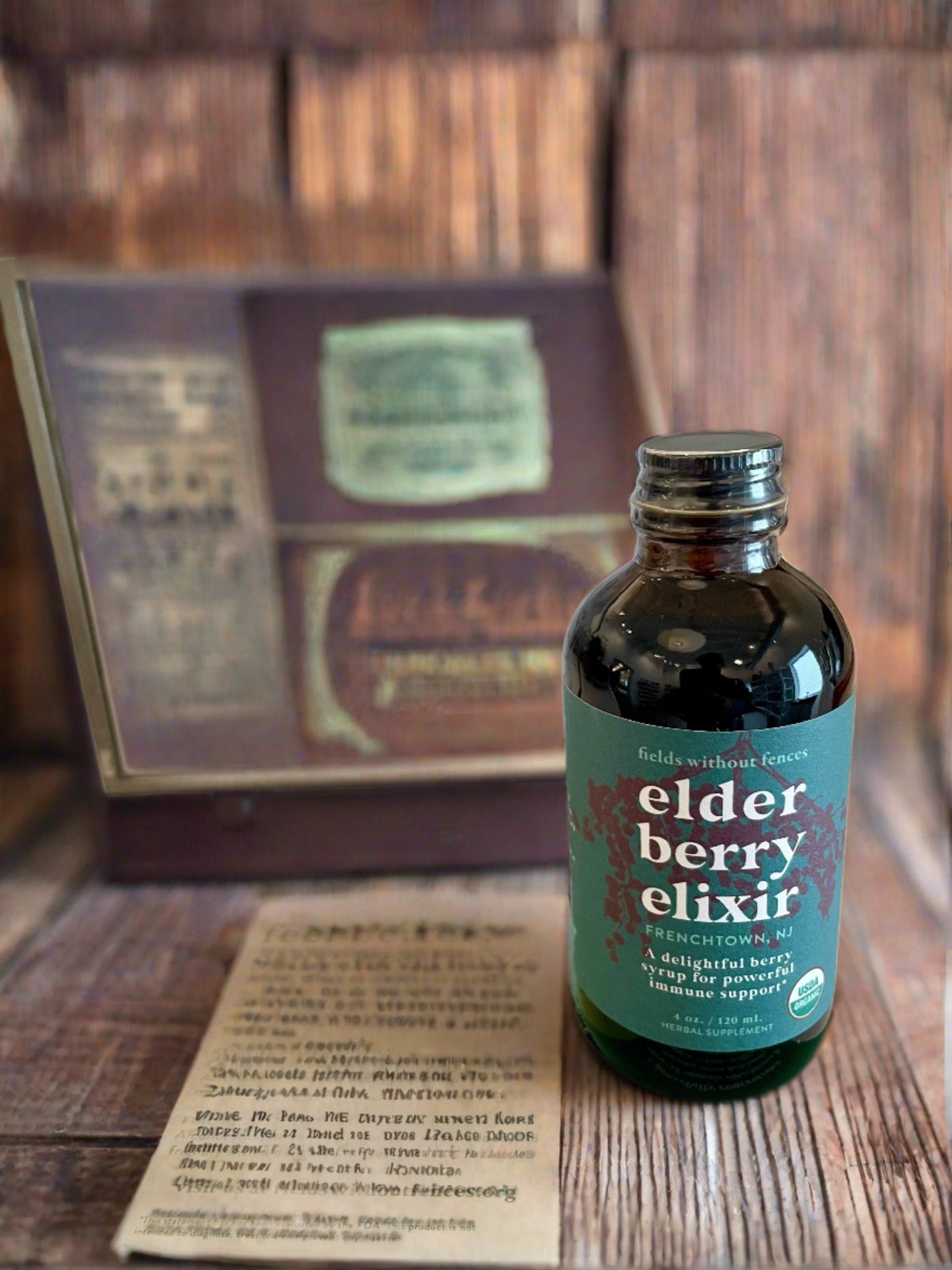 Organic Elderberry Elixir Syrup