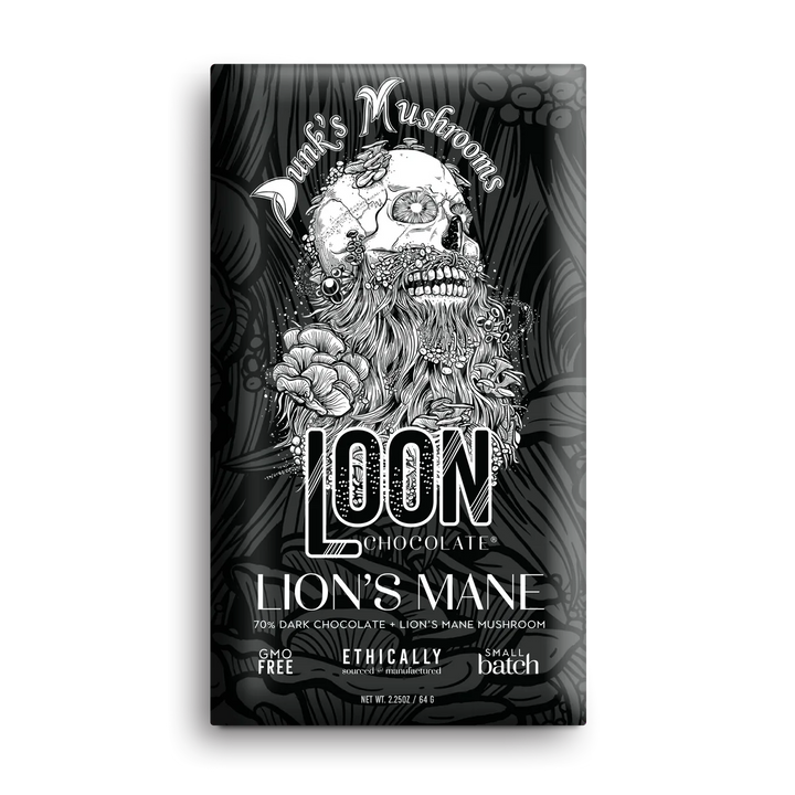 Loon Chocolate - Lion’s Mane Dark Chocolate