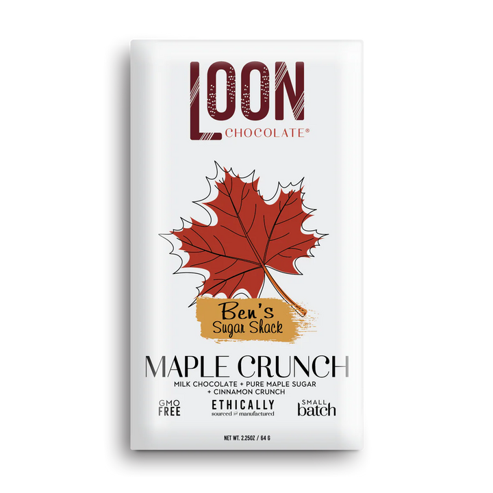 Maple Crunch Chocolate Bar