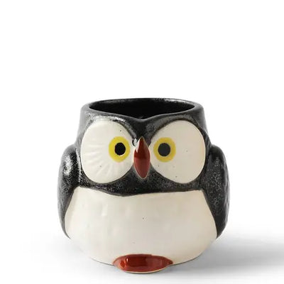 Midnight Black Owl Mug