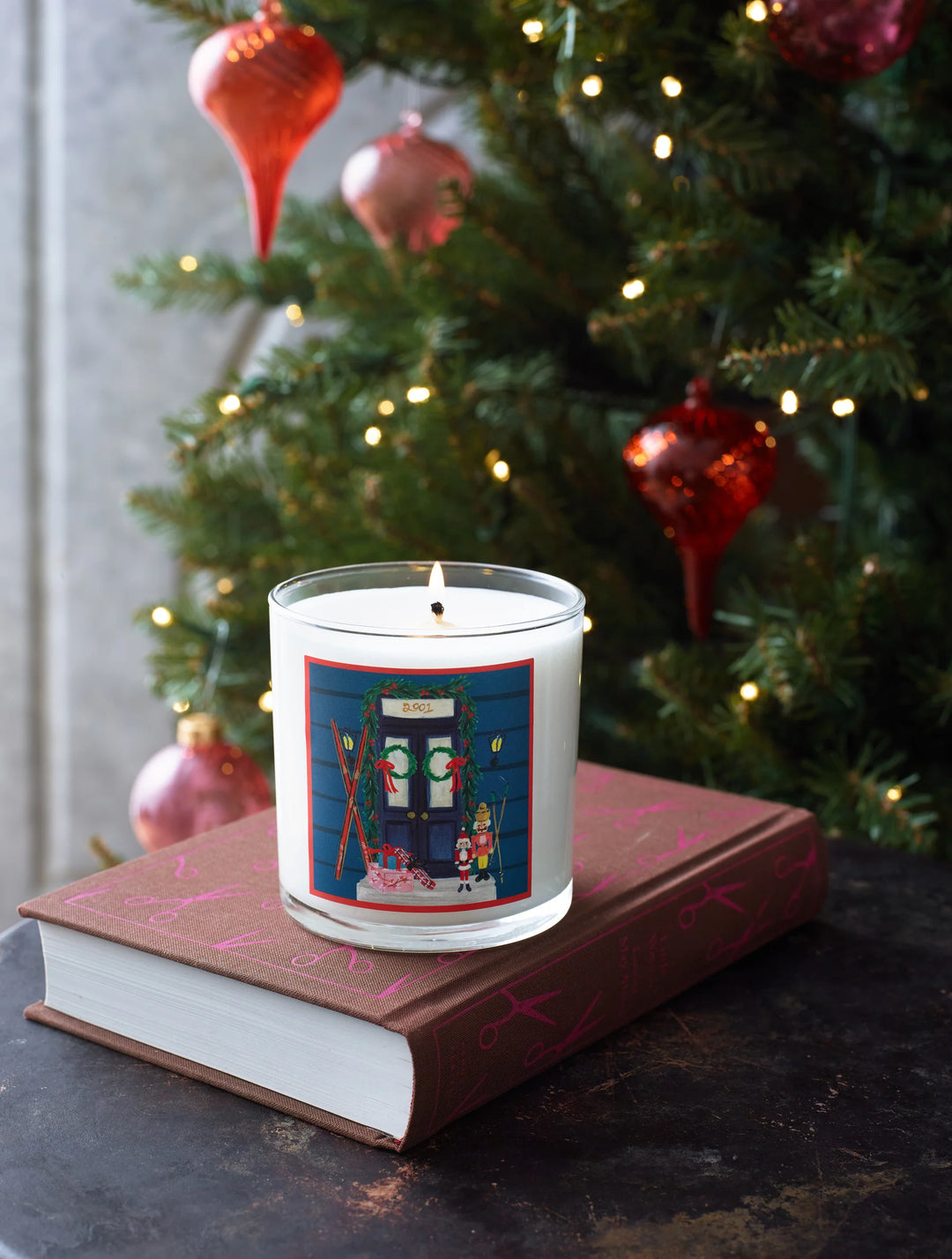 Roland Pine Large Soy Candle - Home For The Holidays