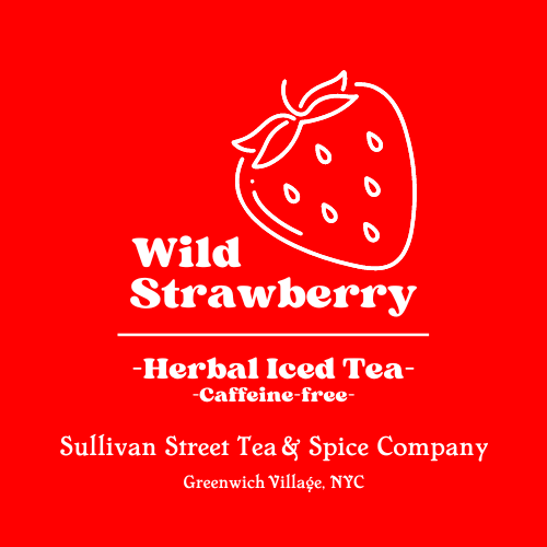 Wild Strawberry Herbal Iced Tea 🍓