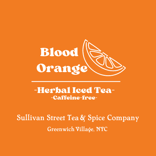 Blood Orange Herbal Iced Tea🍊
