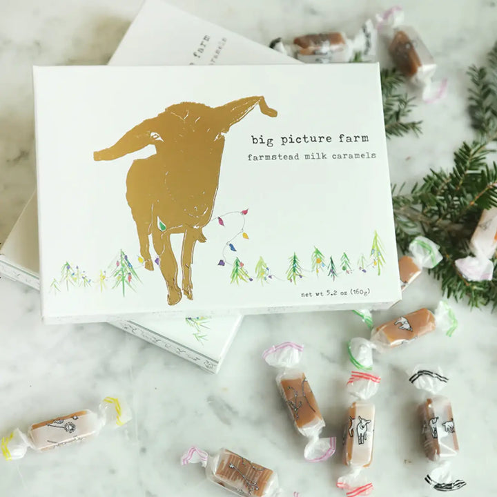 Golden Holiday Goat Milk Caramel Gift Set