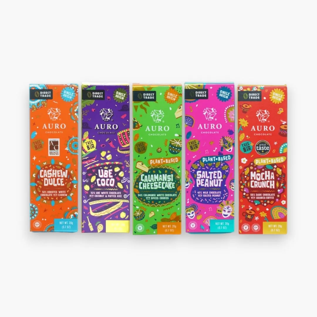 Auro Fiesta Chocolate 5- Pack Gift Set