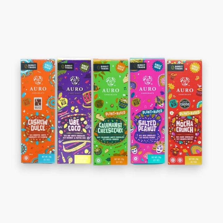 Auro Fiesta Chocolate 5- Pack Gift Set
