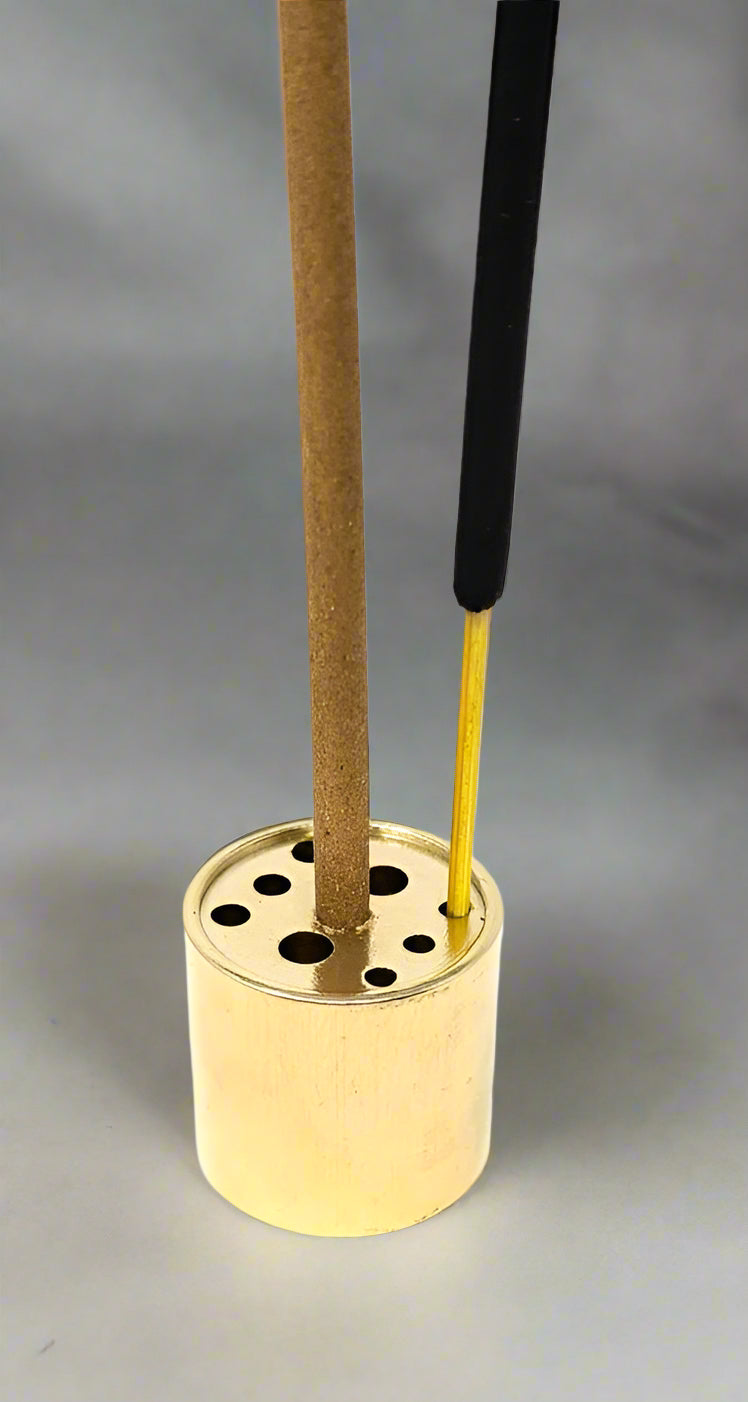 Nine Hole Brass Incense Burner