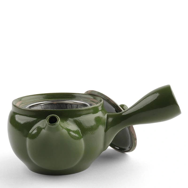 Green Glaze Kyusu Teapot