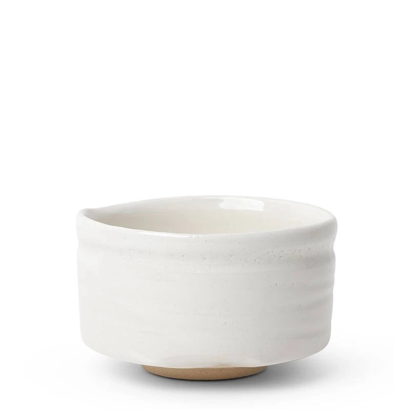 Japanese Matcha Bowl - Winter Snow