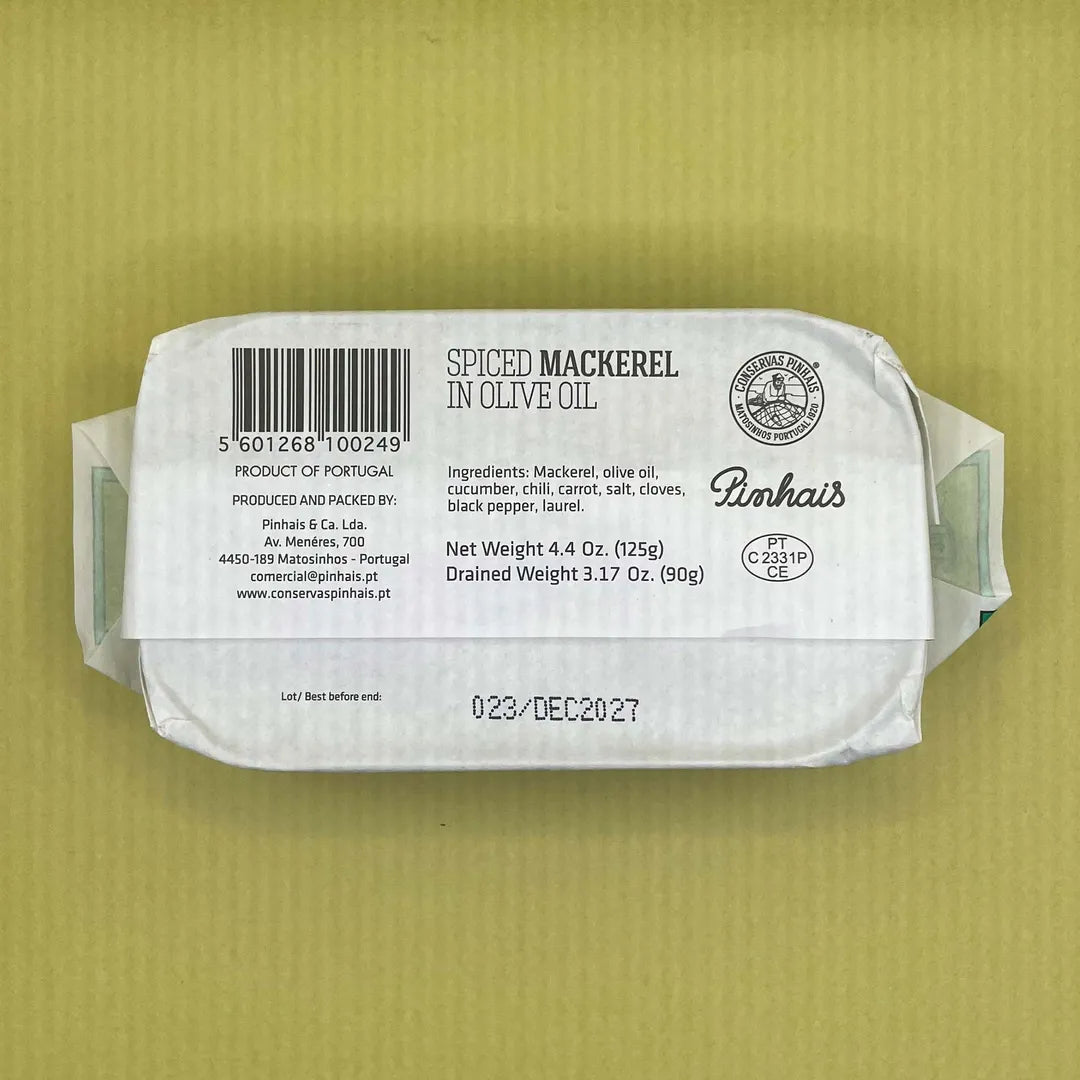 Pinhais Spiced Mackerel in Olive Oil