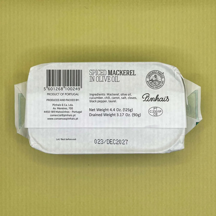 Pinhais Spiced Mackerel in Olive Oil