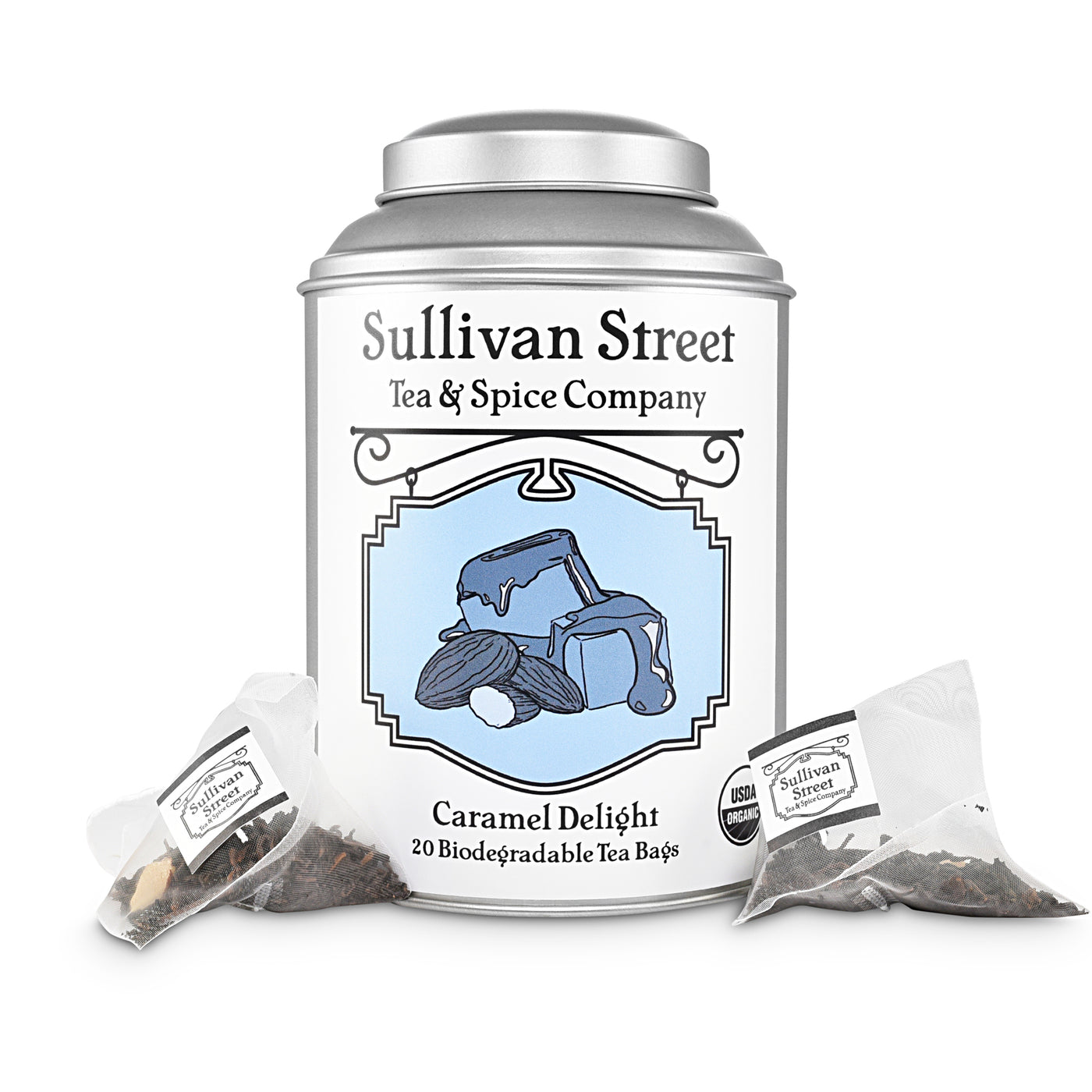 Caramel Delight Tea Bags - Canister