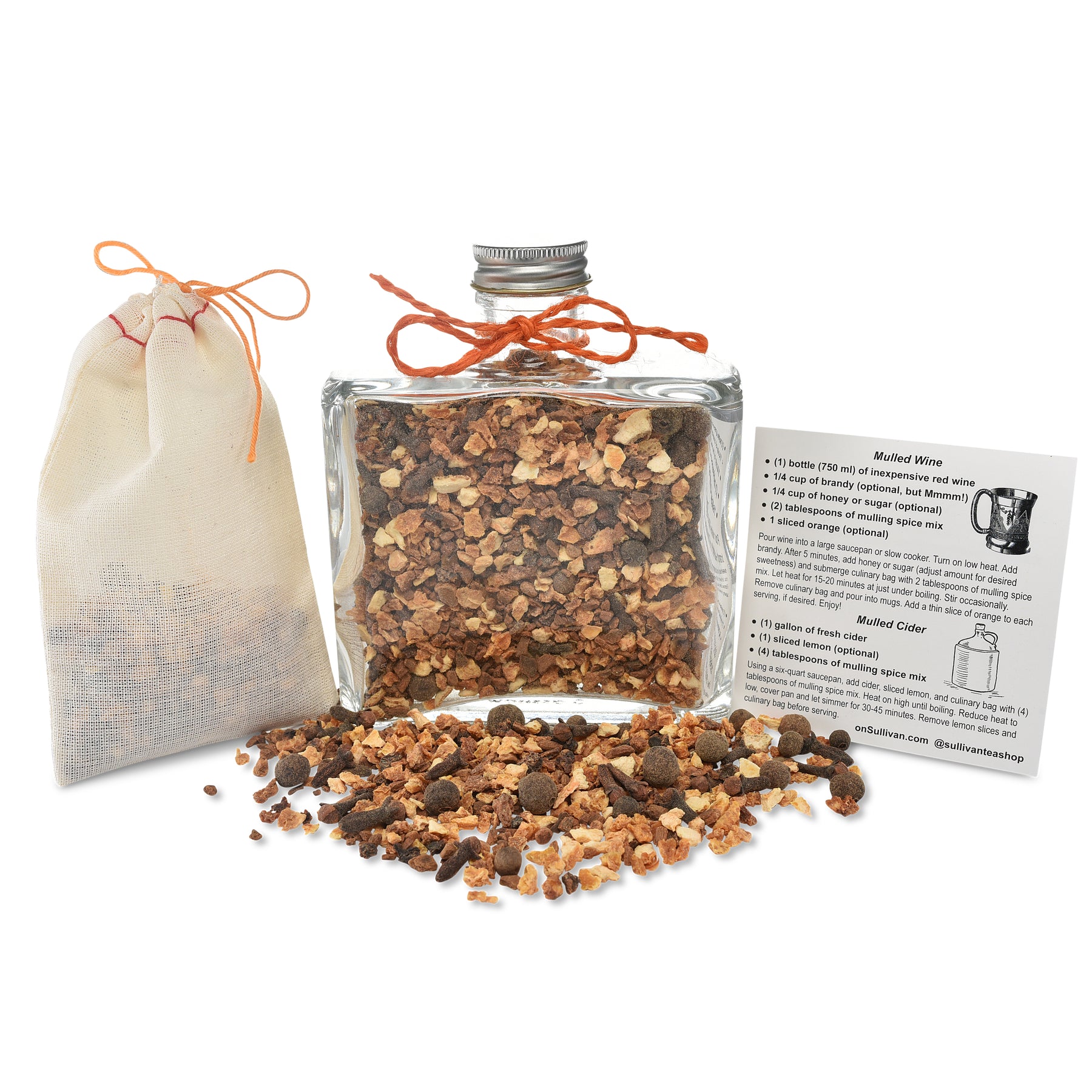 Organic Mulling Spice Mix Gift Jar Sullivan Street Tea & Spice Company
