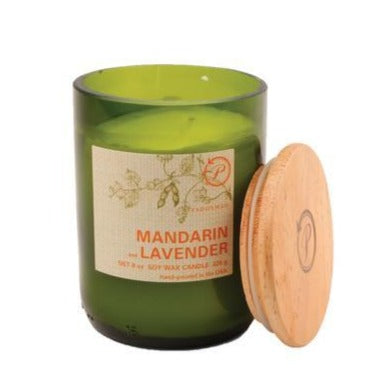 Eco Green - Mandarin & Lavender Soy Candle - Sullivan Street Tea & Spice Company