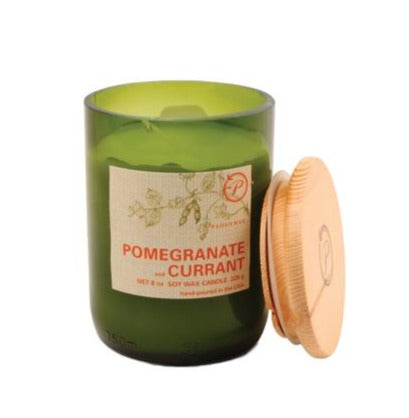 Eco Green - Pomegranate & Currant Soy Candle - Sullivan Street Tea & Spice Company