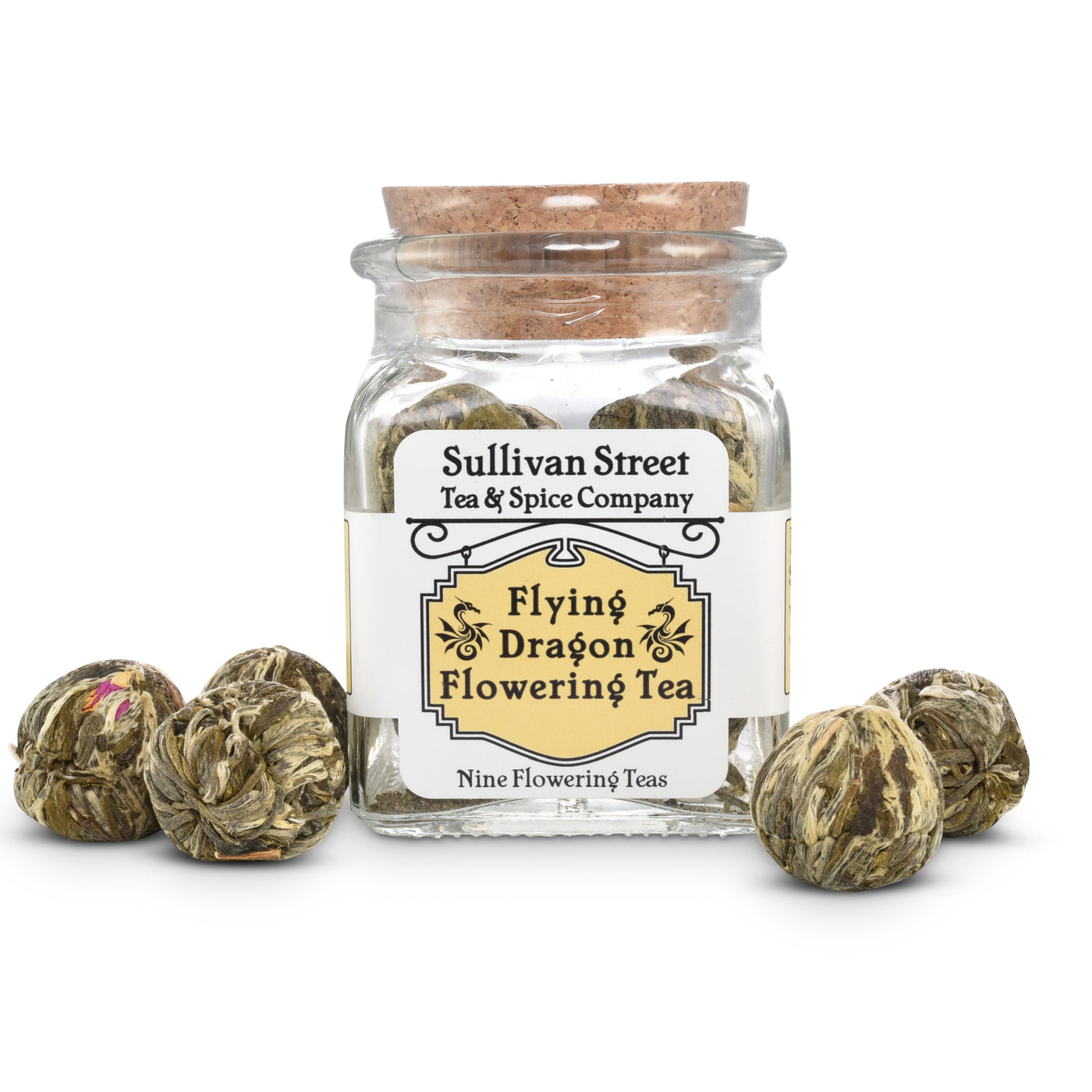 Flying Dragon Flowering Tea Gift Jar