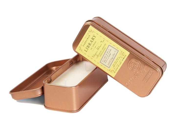 Library - Edgar Allan Poe Travel Candle - Sullivan Street Tea & Spice Company