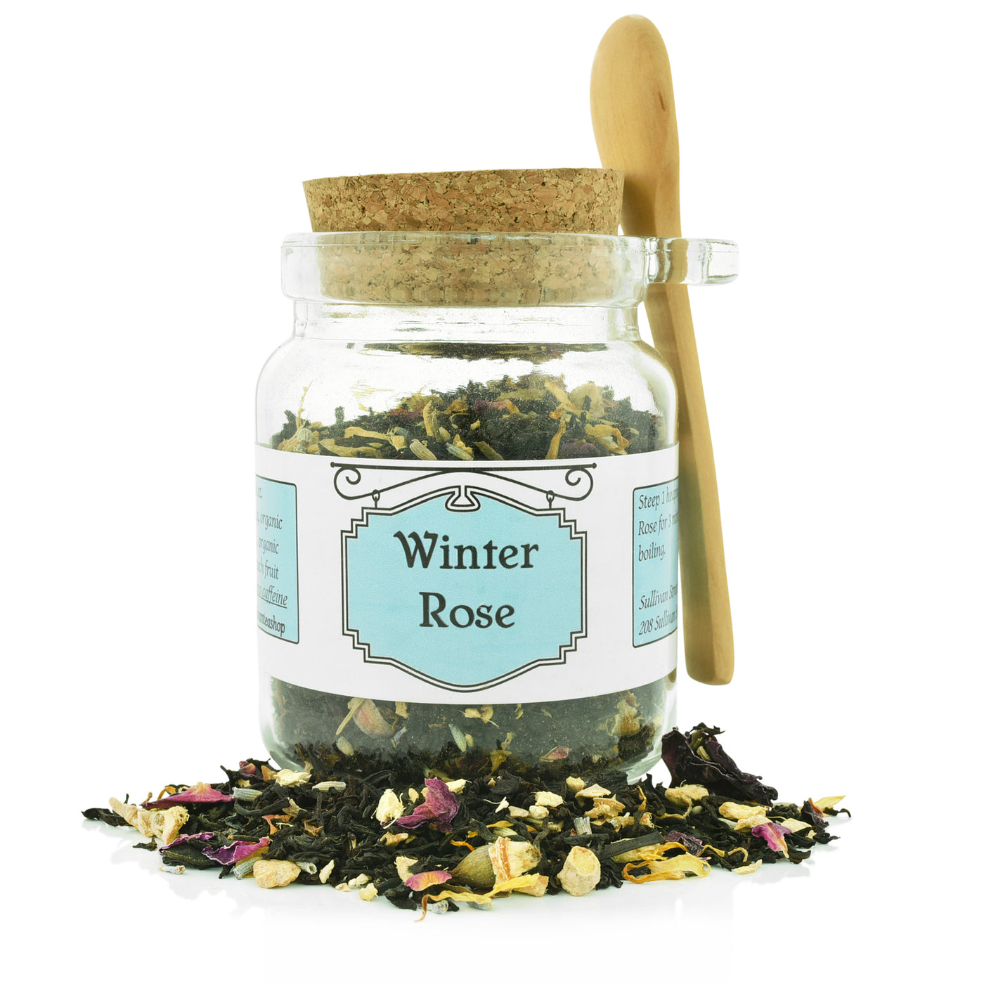 Winter Rose Gift Jar - Sullivan Street Tea & Spice Company
