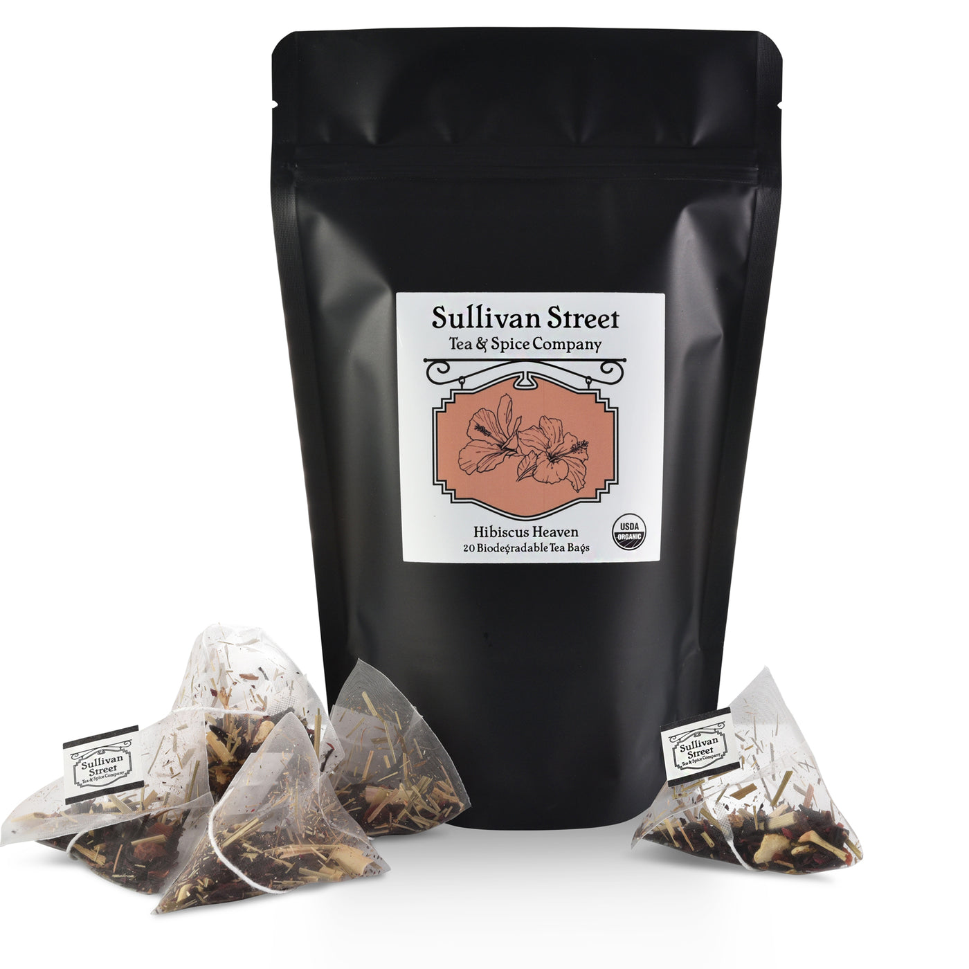 Hibiscus Heaven Tea Bags - Sullivan Street Tea & Spice Company