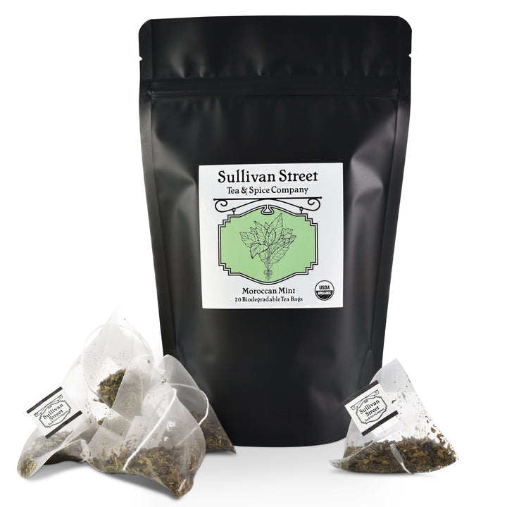 Moroccan Mint Tea Bags - Sullivan Street Tea & Spice Company