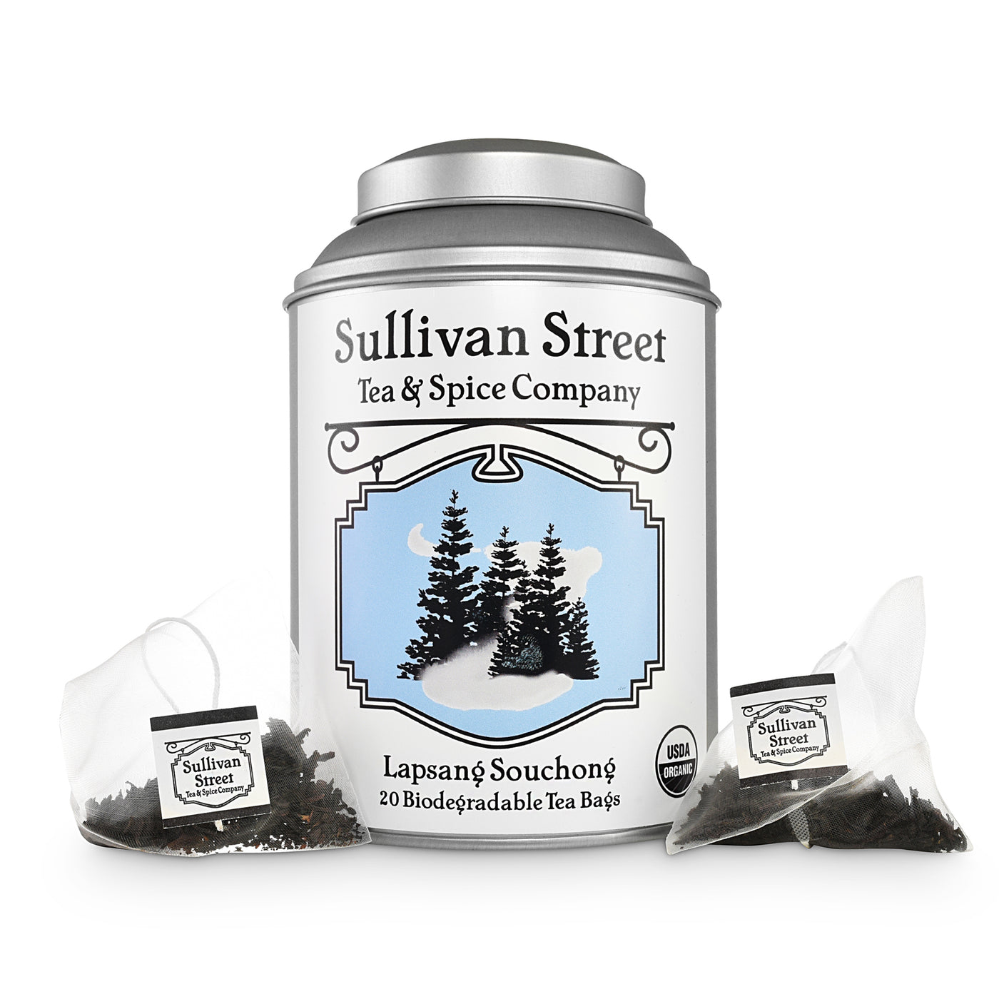 Lapsang Souchong Tea Bags - Canister
