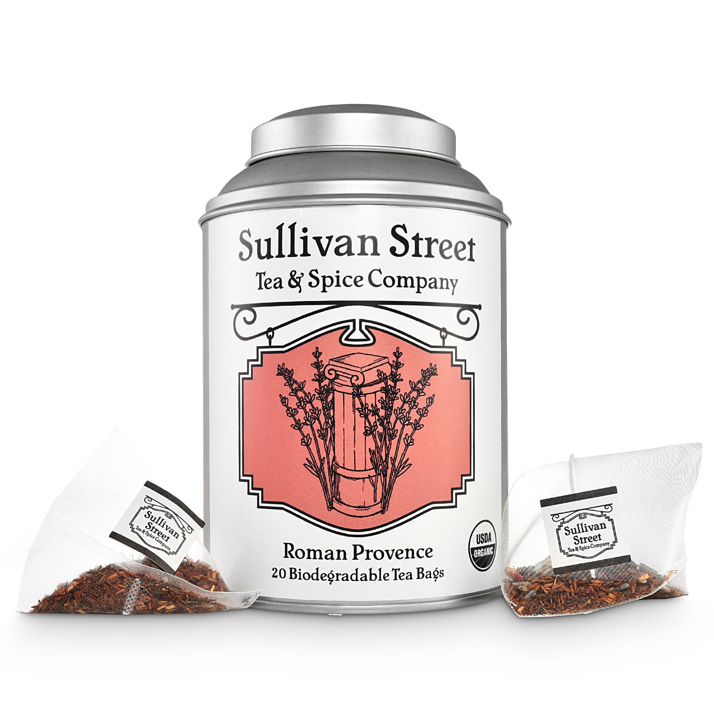 Roman Provence Tea Bags - Canister