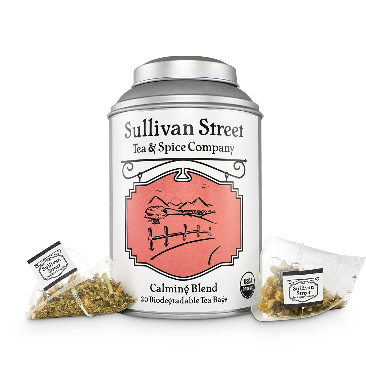 Calming Blend Tea Bags - Canister